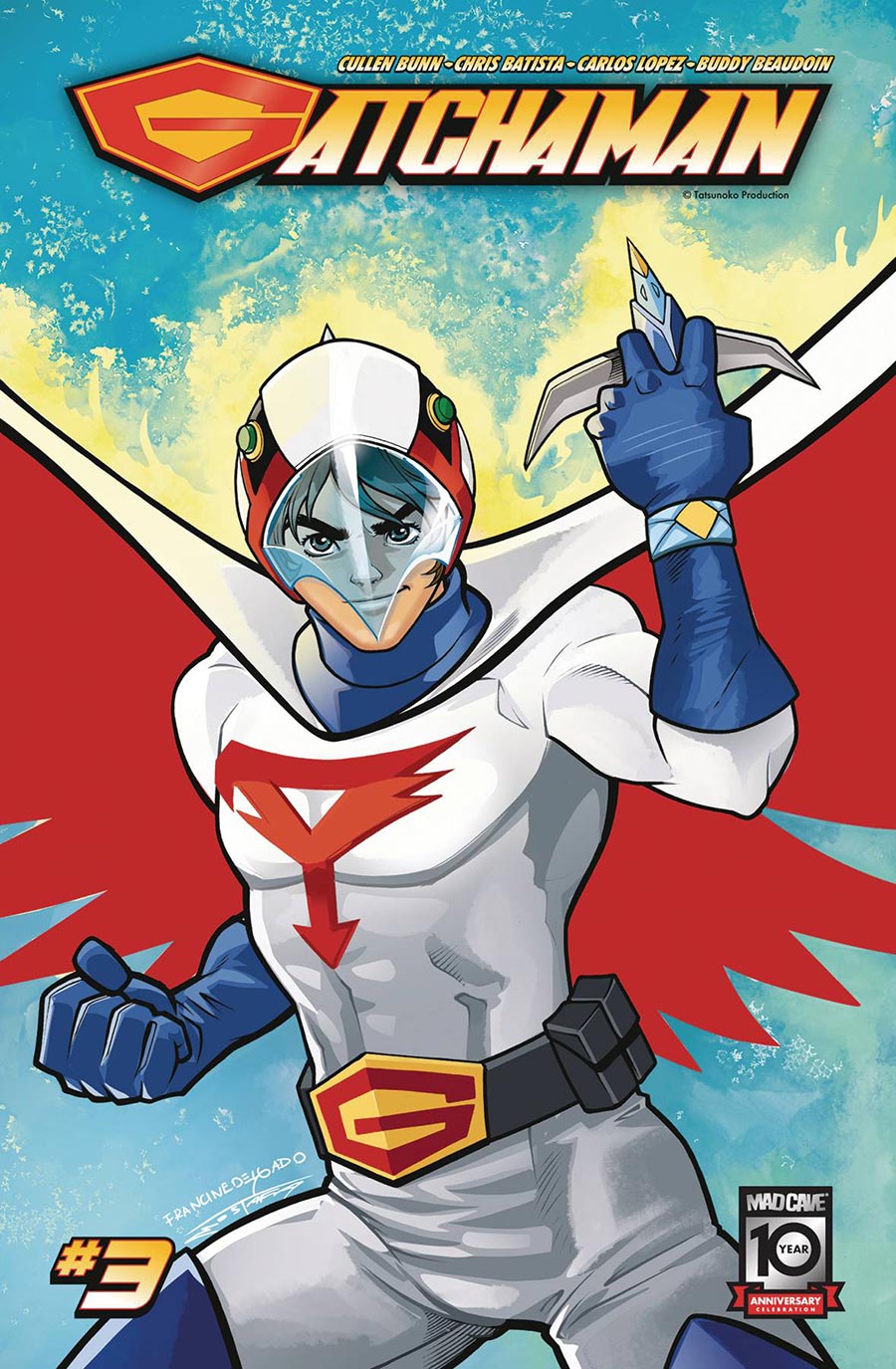 Gatchaman #3 Cover C Incentive Francine Delgado Variant Cover