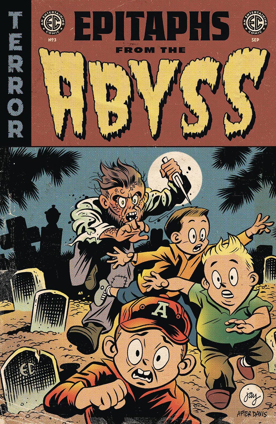 Epitaphs From The Abyss #3 Cover C Incentive Jay Stephens EC Homage Variant Cover (EC Comics)