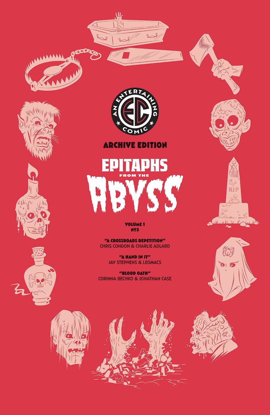 Epitaphs From The Abyss #3 Cover E Incentive Rian Hughes Archive Edition Variant Cover (EC Comics)