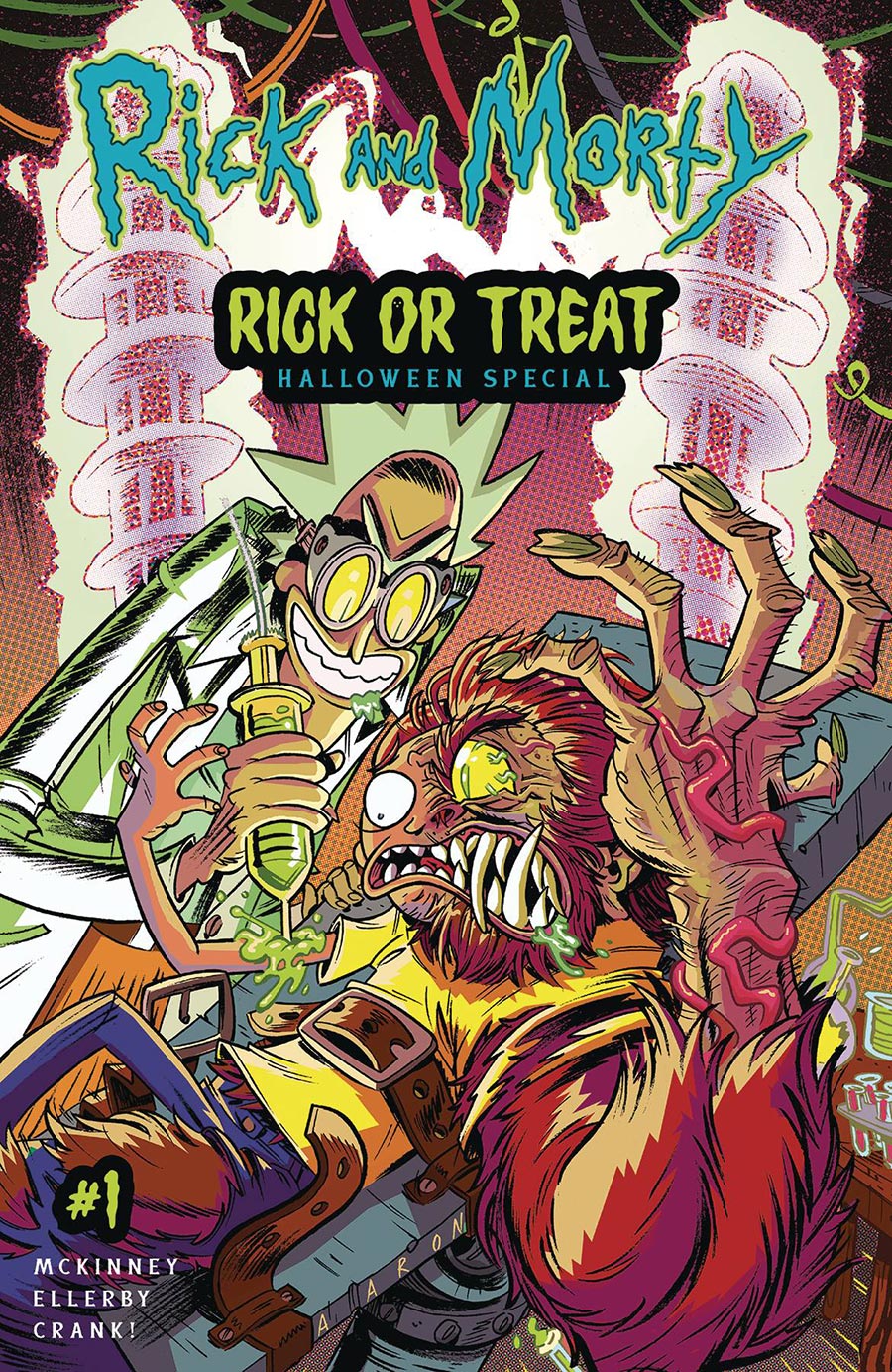 Rick And Morty Rick Or Treat Halloween Special #1 (One Shot) Cover C Incentive Aaron Conley Variant Cover