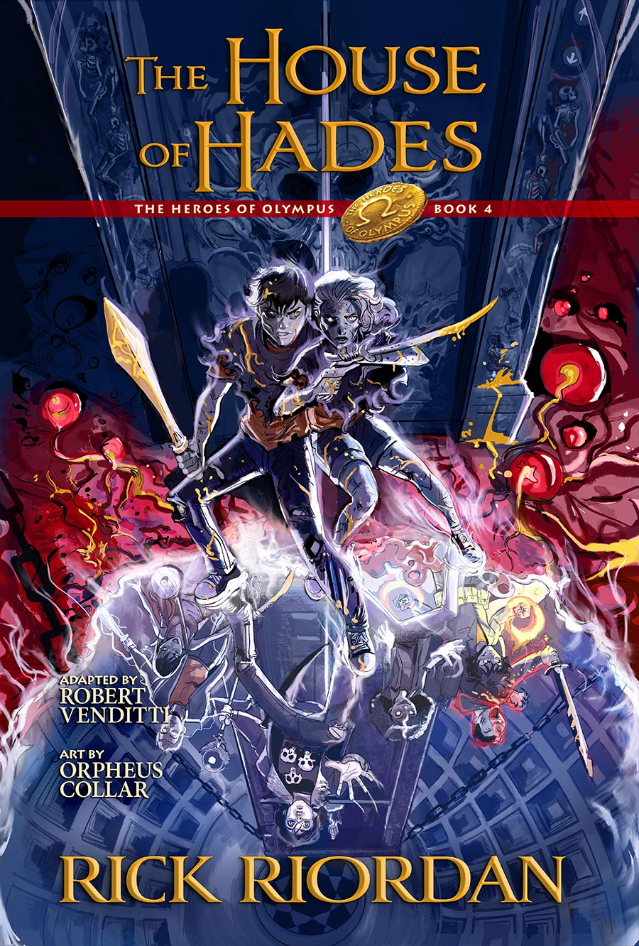 Heroes Of Olympus Vol 4 The House Of Hades HC