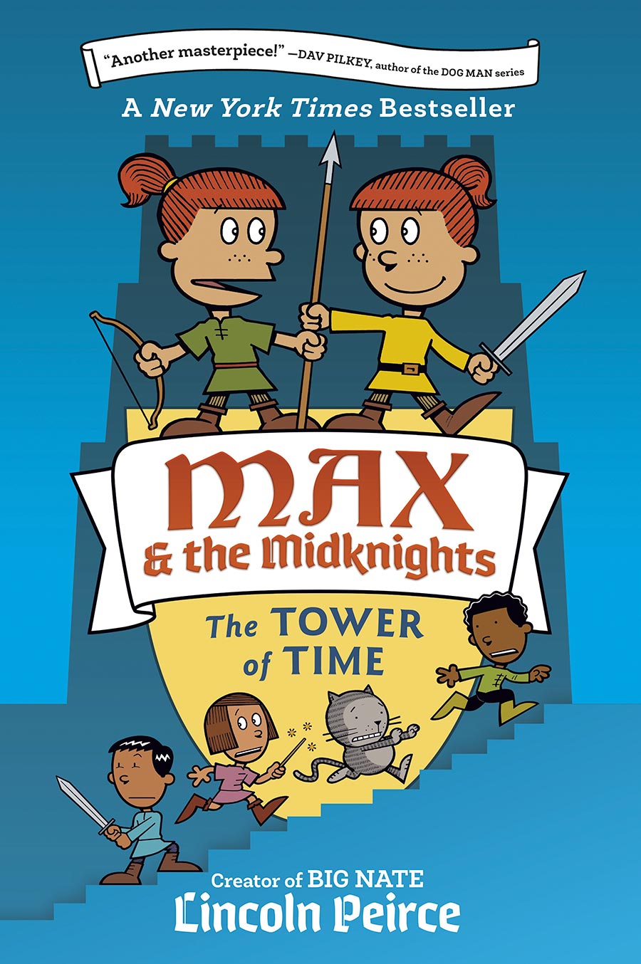 Max And The Midknights Illustrated Novel Book 3 The Tower Of Time TP