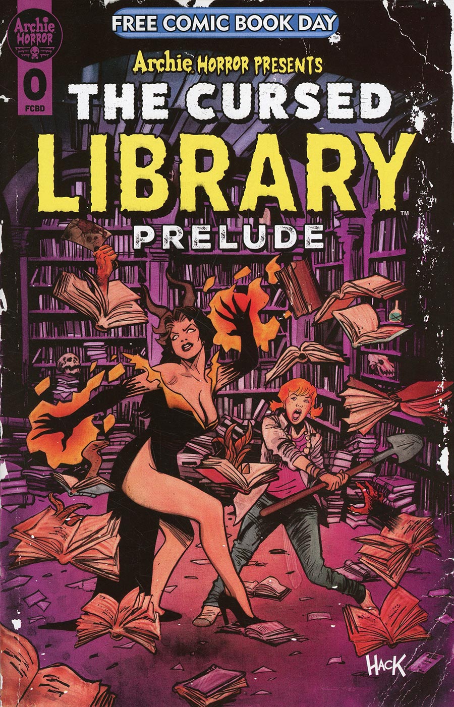 Archie Horror Presents Cursed Library Prelude FCBD 2024
