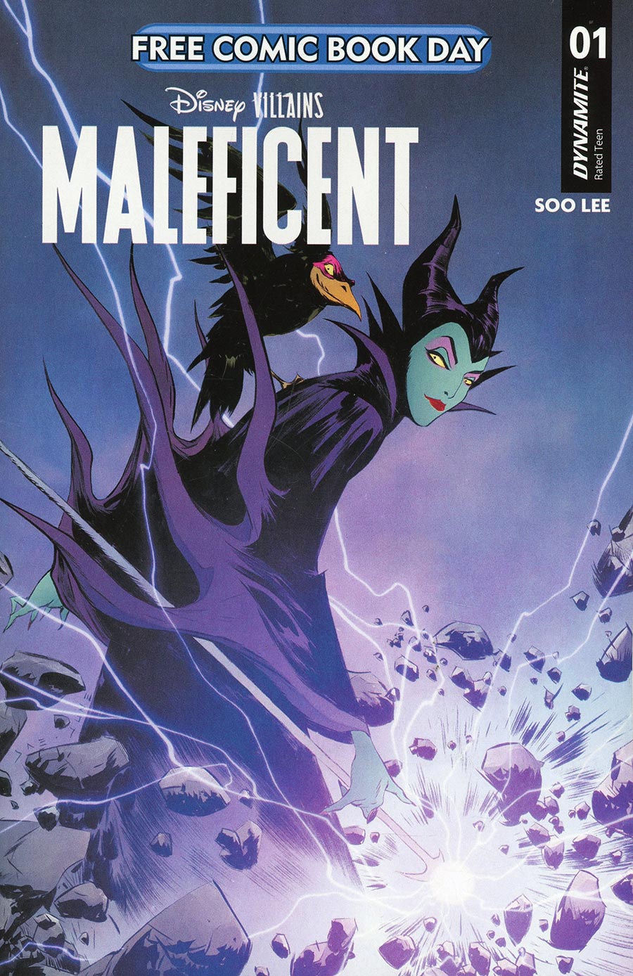 Disney Villains Maleficent #1 Cover Z-H FCBD 2024