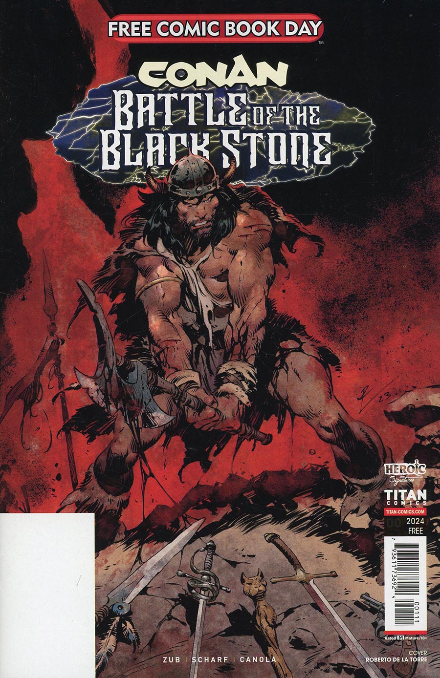 Conan Battle Of The Black Stone FCBD 2024