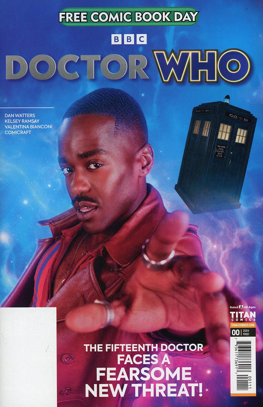 Doctor Who 15th Doctor FCBD 2024