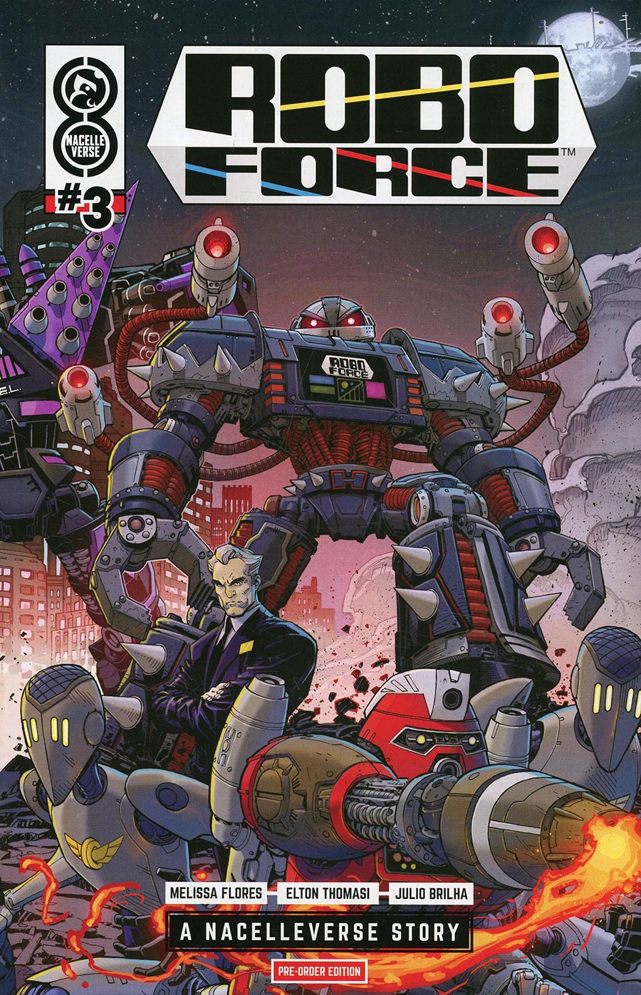 Roboforce #3 Cover E Variant Pre-Order Cover