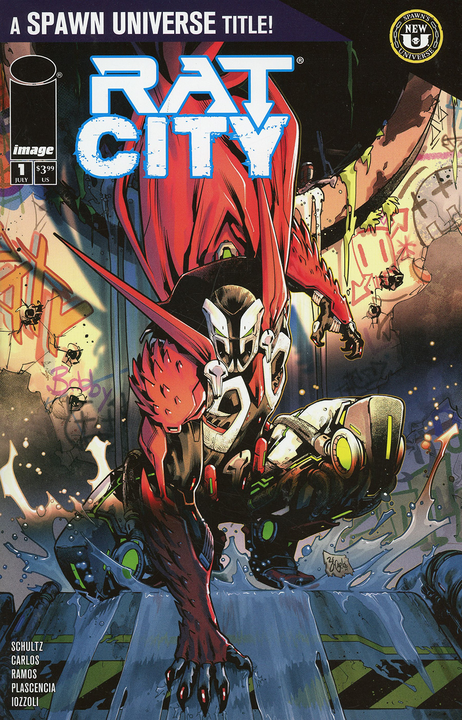 Rat City #1 Cover E 4th Ptg