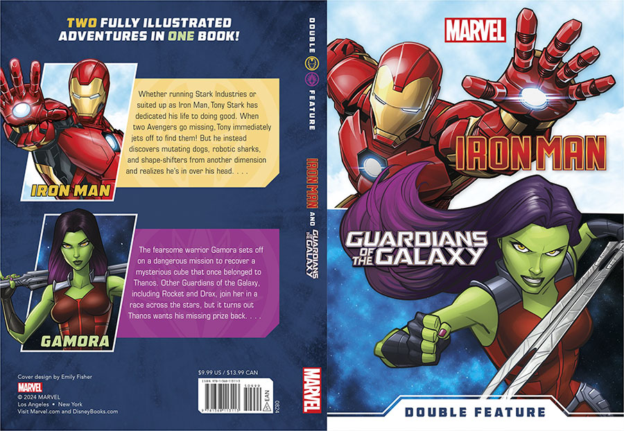 Marvel Double Feature Iron Man & Guardians Of The Galaxy Novel TP