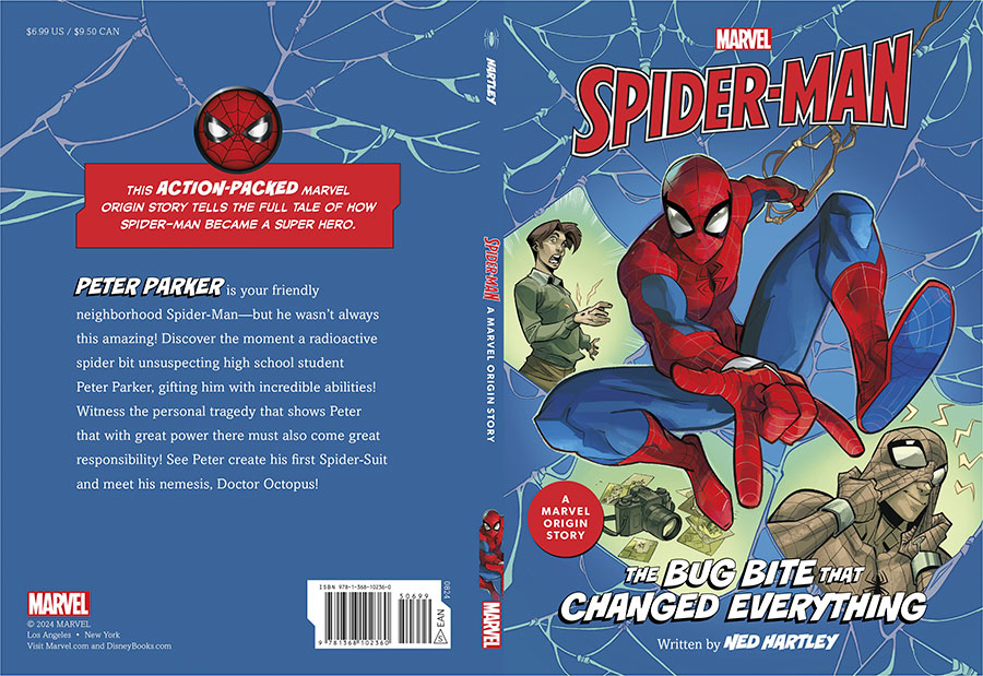 Spider-Man The Bug Bite That Changed Everything A Marvel Origin Story Novel TP