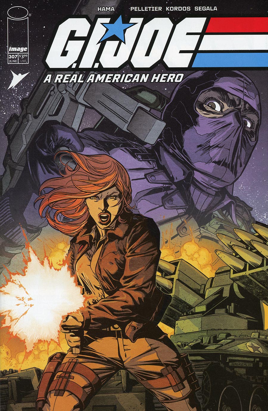 GI Joe A Real American Hero #307 Cover C Incentive Brad Walker & Francesco Segala Variant Cover