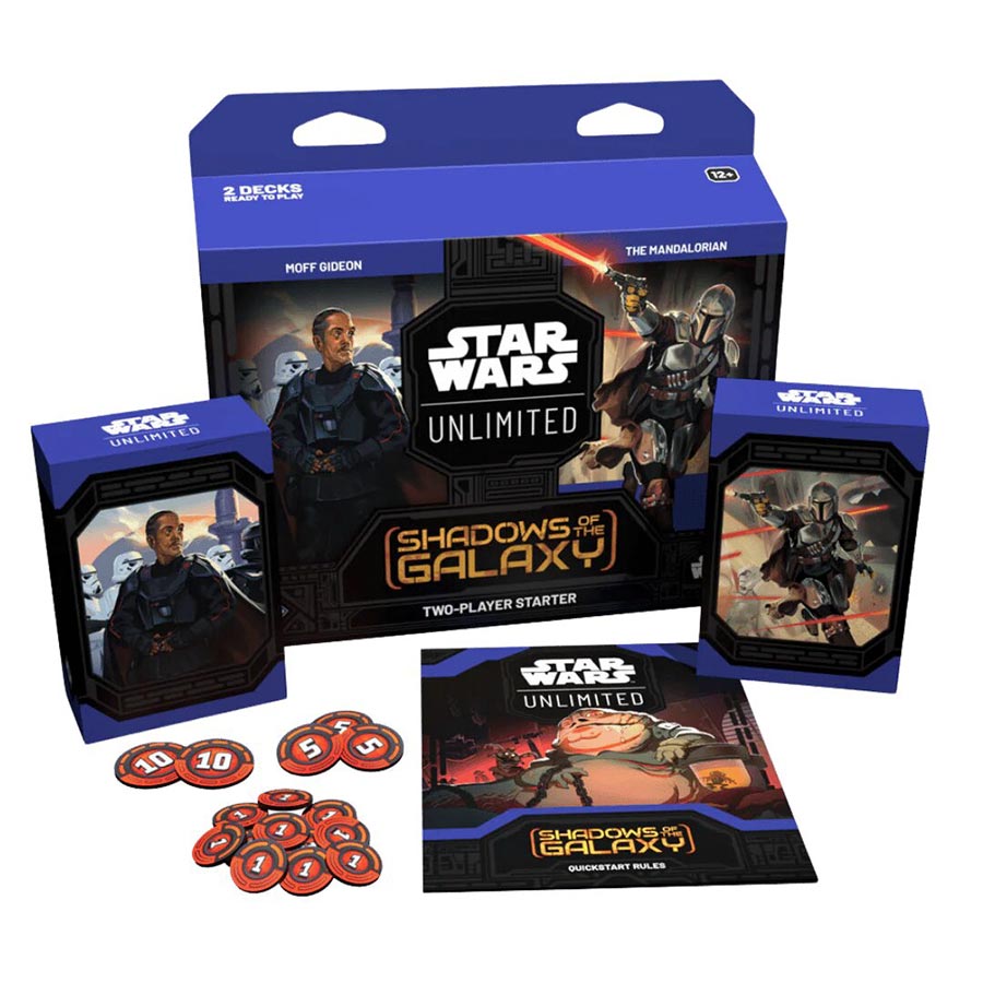 Star Wars Unlimited Shadows Of The Galaxy Two-Player Starter Case