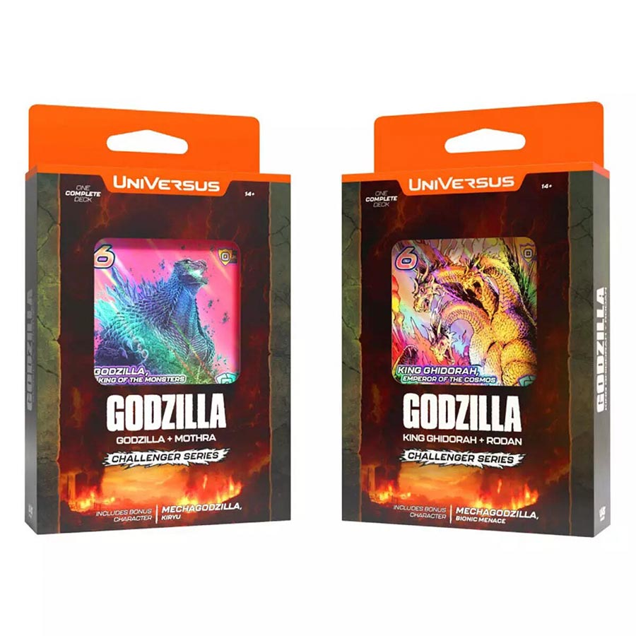 UniVersus Godzilla Challenger Series Deck Display