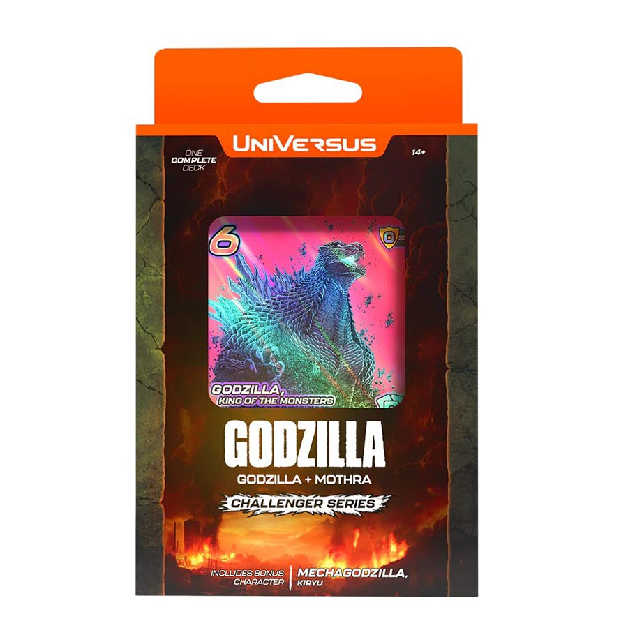 UniVersus Godzilla Challenger Series Deck - Godzilla And Mothra