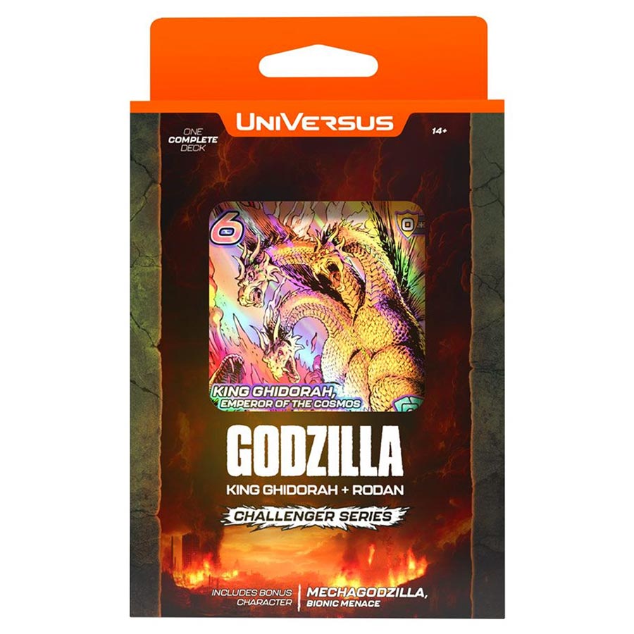 UniVersus Godzilla Challenger Series Deck - King Ghidorah And Rodan