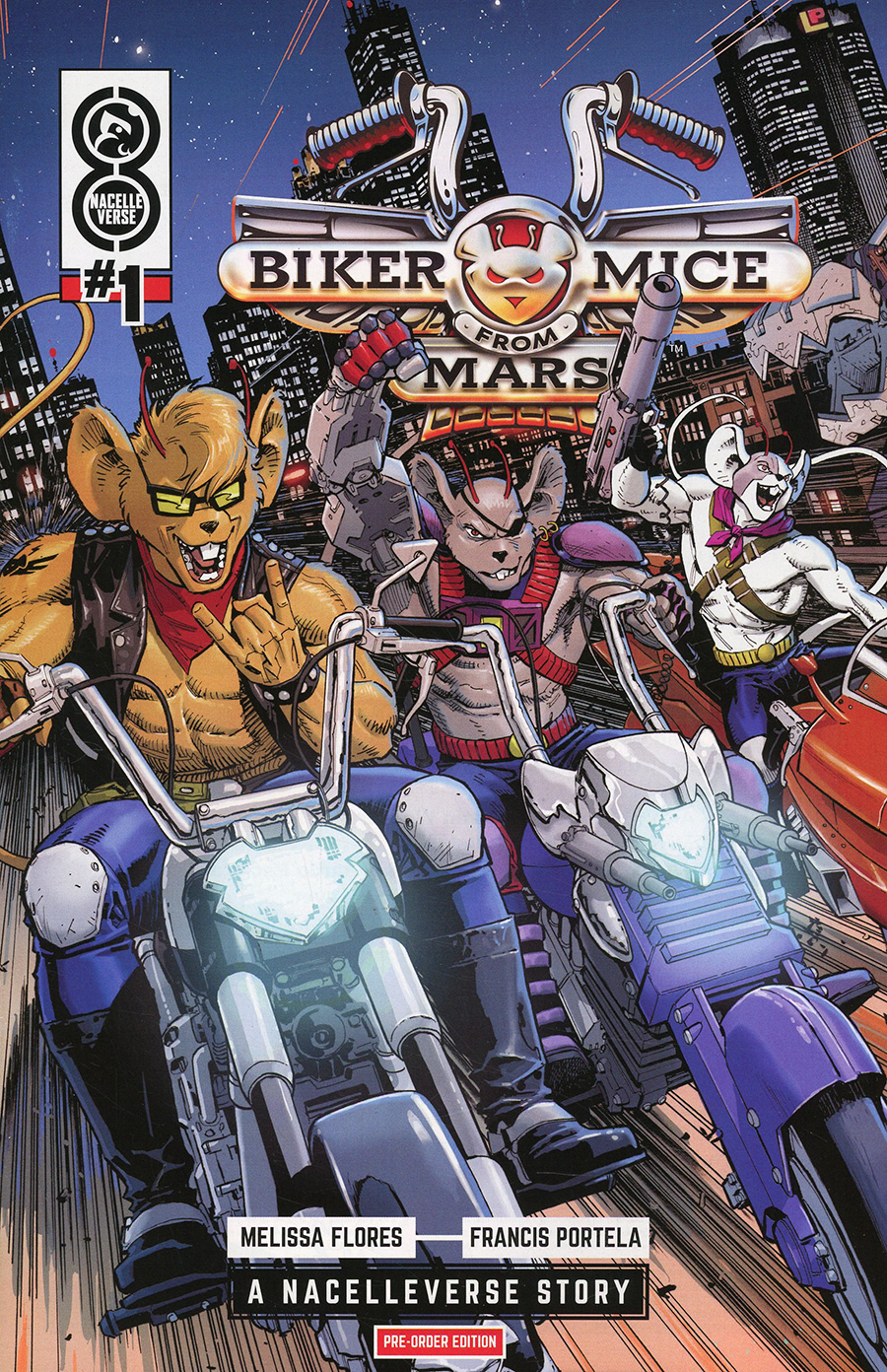 Biker Mice From Mars Vol 2 #1 Cover H Variant Dustin Weaver Preorder Cover