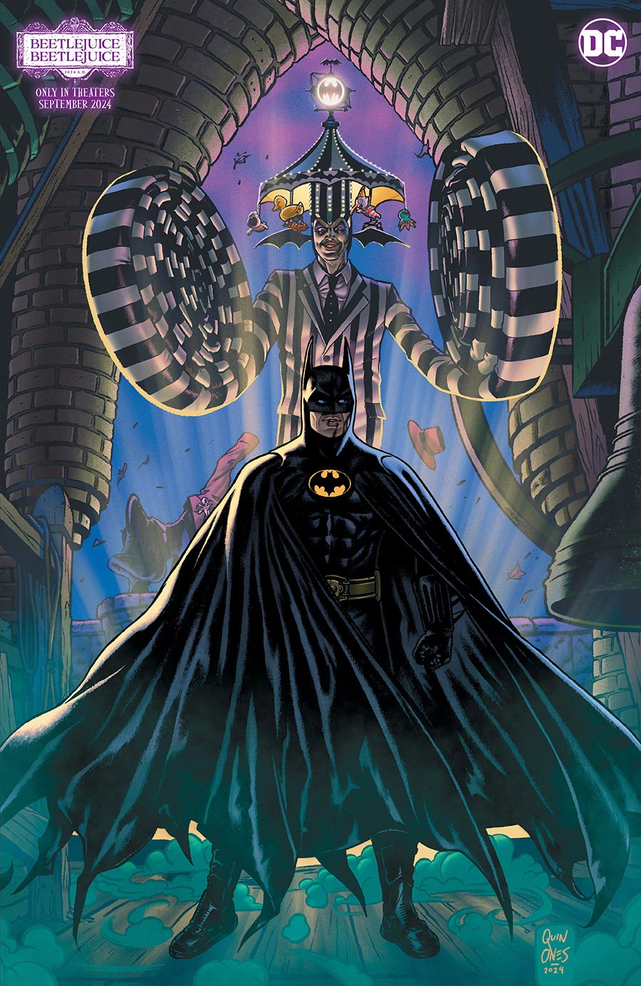 Batman Vol 3 #152 Cover G Variant Joe Quinones Beetlejuice Card Stock Cover (Absolute Power Tie-In) (Limit 1 Per Customer)