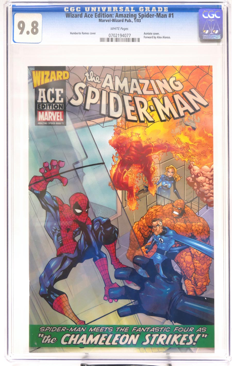 Amazing Spider-Man #1 Cover H Wizard Ace Edition CGC 9.8