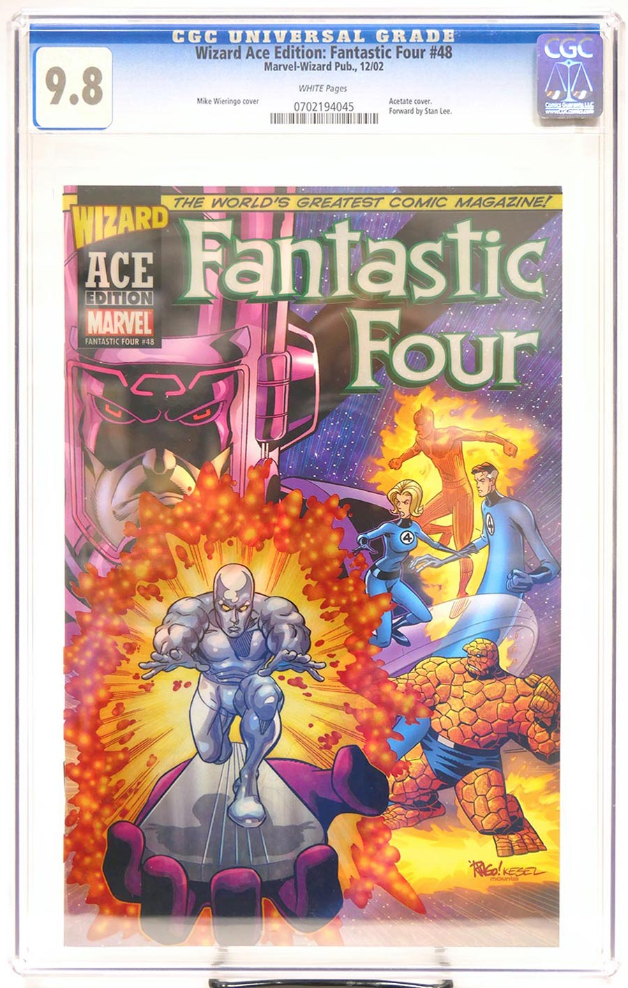 Fantastic Four #48 Cover D Wizard Ace Edition CGC 9.8