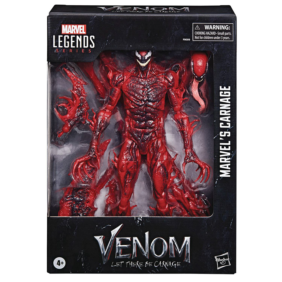 Venom Legends Venom Let There Be Carnage Marvels Carnage 6-Inch Action Figure