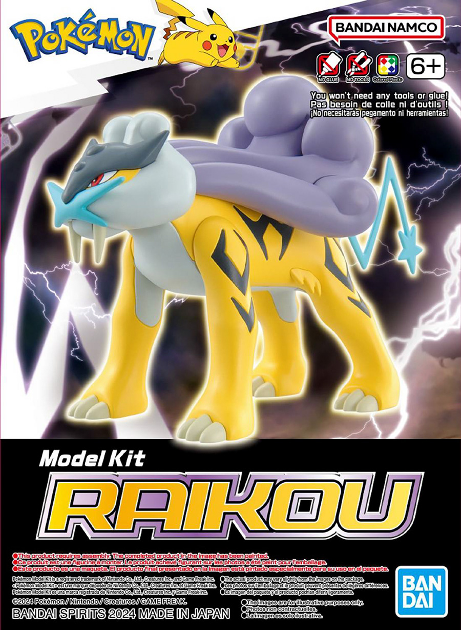 Pokemon Model Kit - Raikou