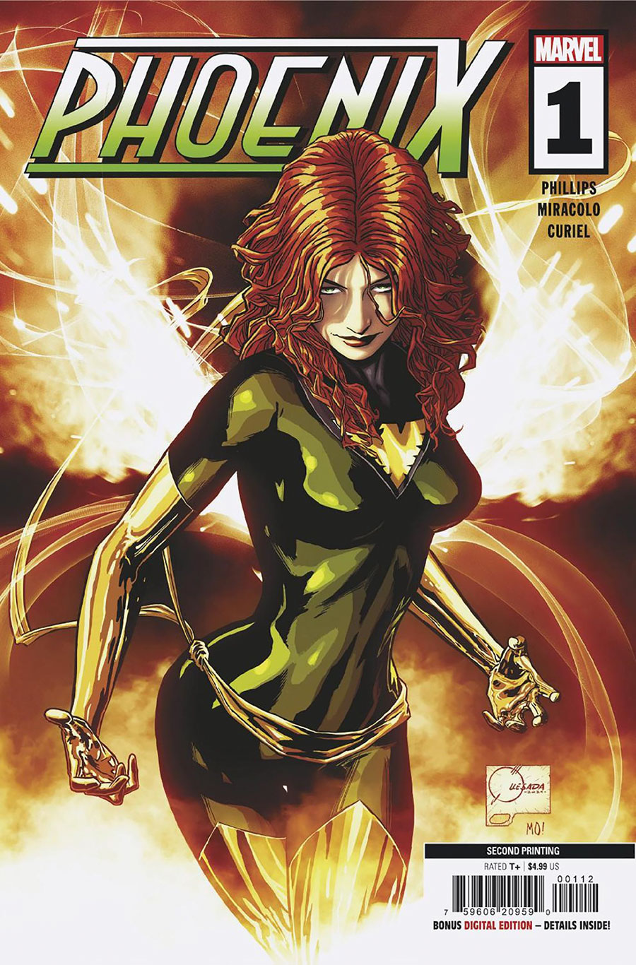 Phoenix #1 Cover L 2nd Ptg Joe Quesada Variant Cover