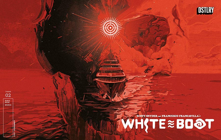 White Boat #2 Cover F Variant Oliver Barrett Wraparound Cover