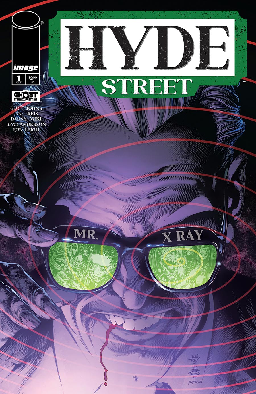 Hyde Street #1 Cover A Regular Ivan Reis Danny Miki & Brad Anderson Cover (Limit 1 Per Customer)