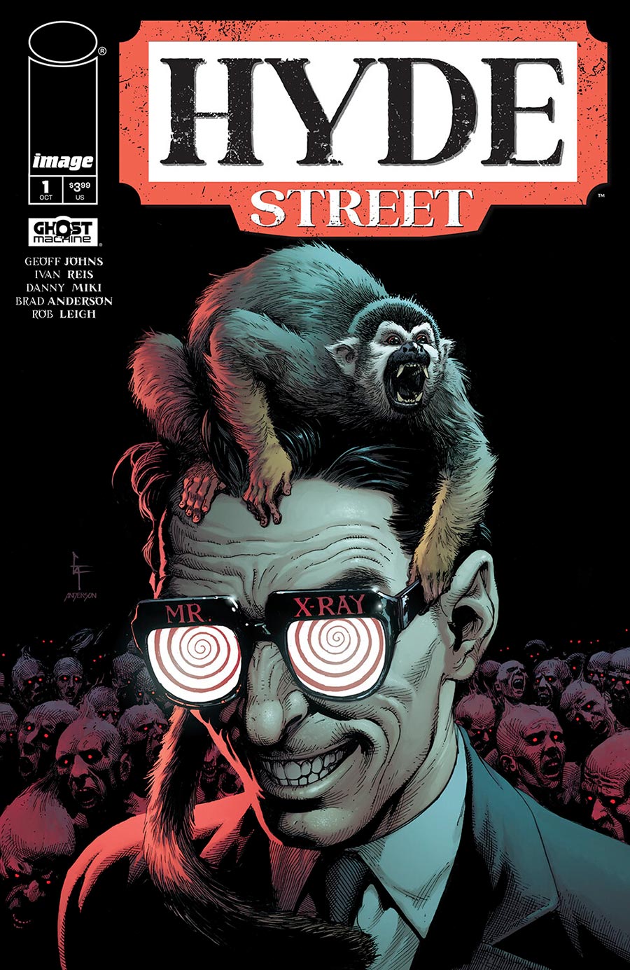 Hyde Street #1 Cover B Variant Gary Frank & Brad Anderson Cover