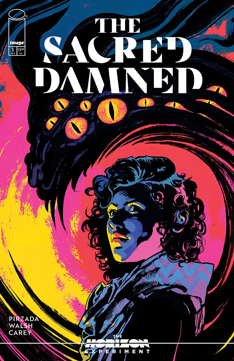 Horizon Experiment The Sacred Damned #1 (One Shot) Cover A Regular Michael Walsh Cover