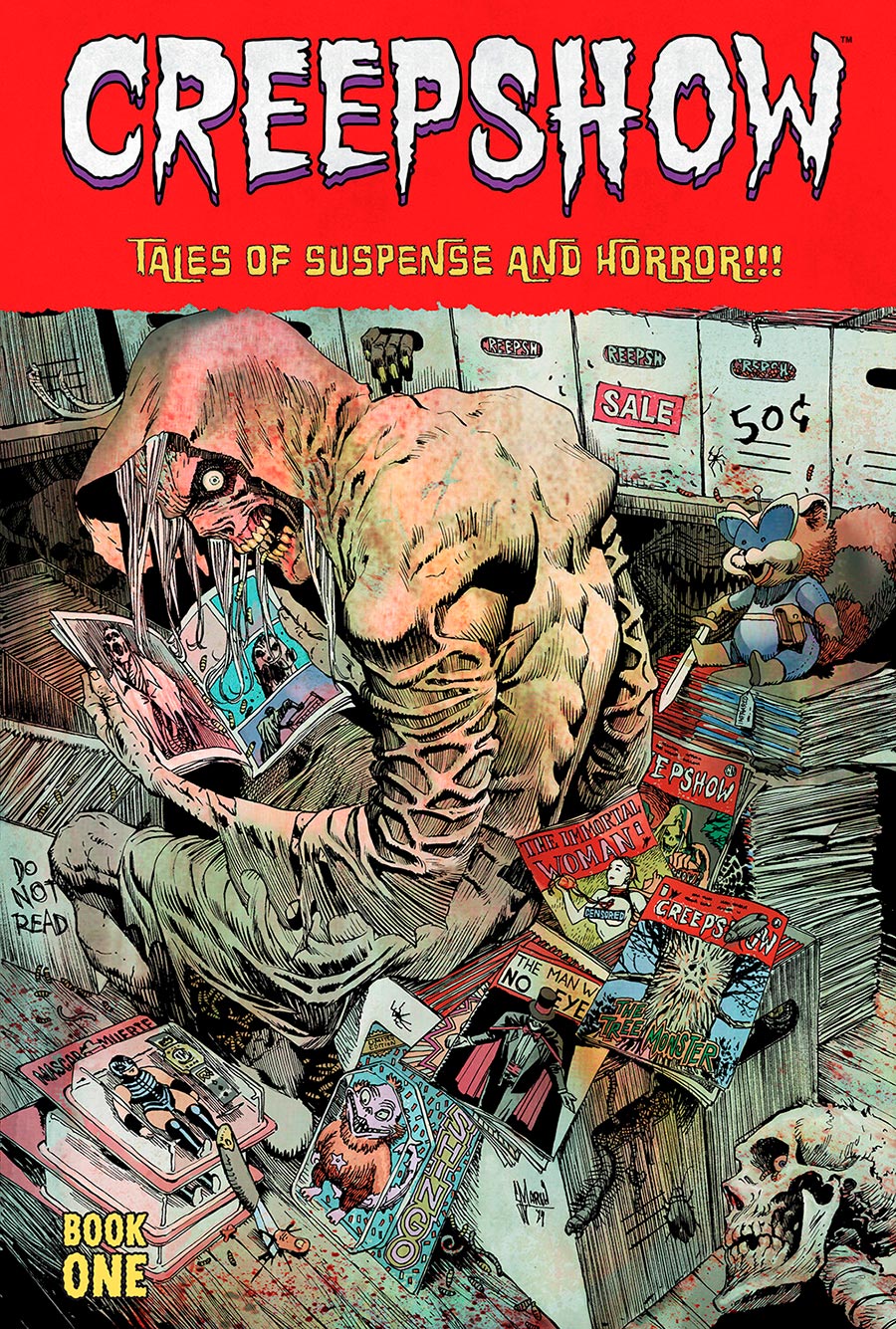 Creepshow Tales Of Suspense And Horror Deluxe Edition Book 1 HC Direct Market Exclusive Guillem March Variant Cover