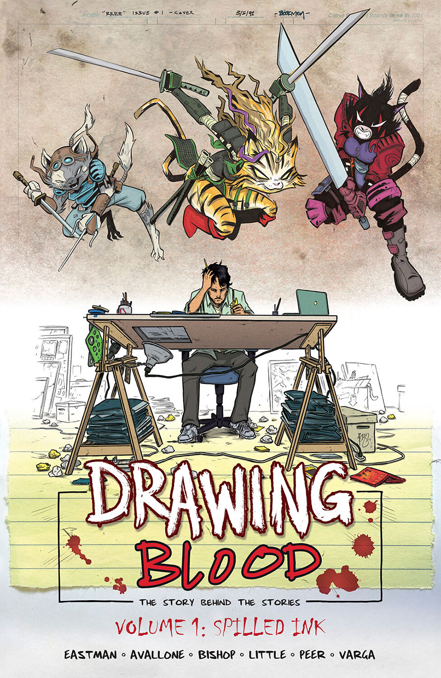 Drawing Blood Vol 1 Spilled Ink TP