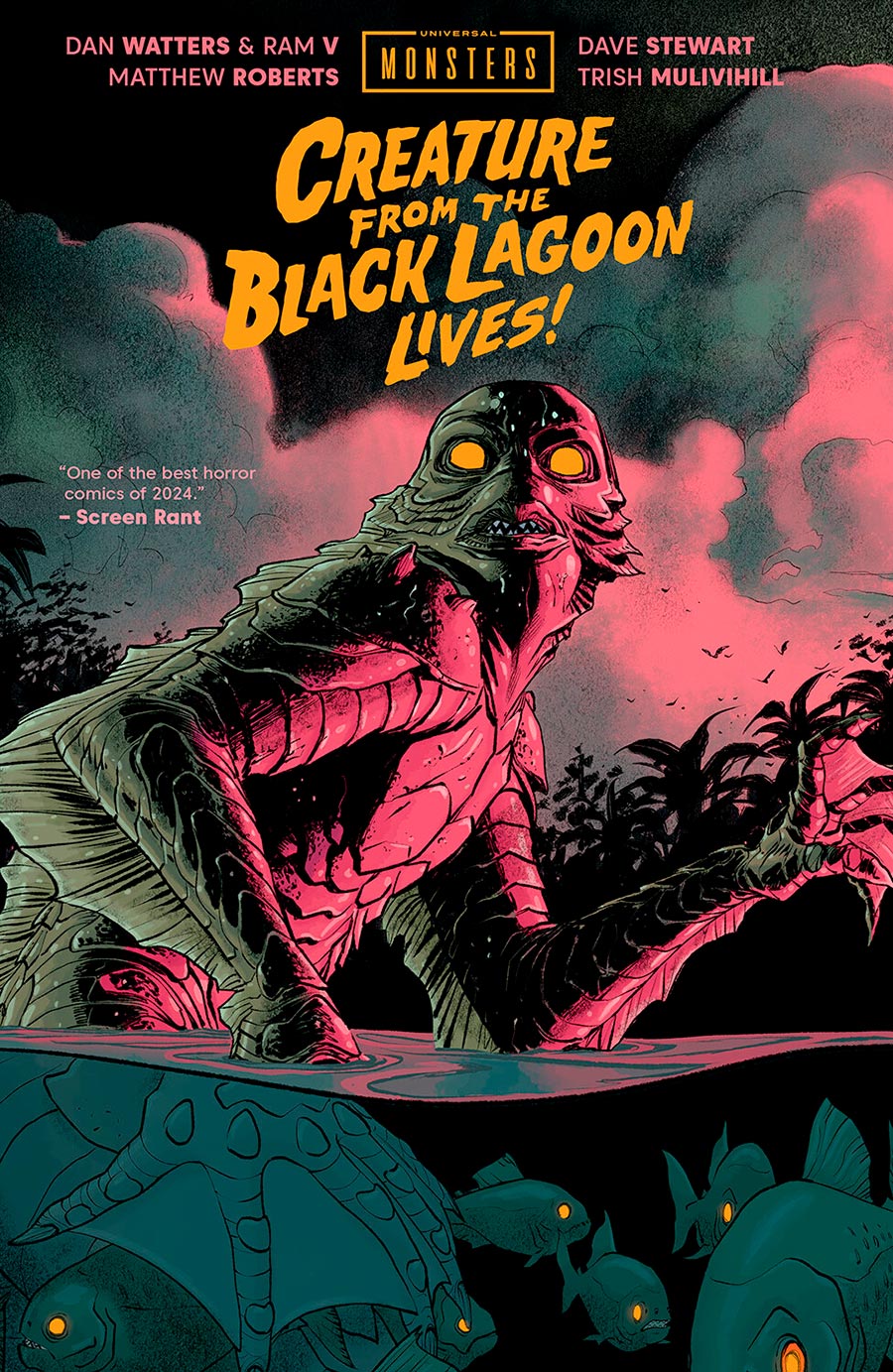 Universal Monsters Creature From The Black Lagoon Lives HC Book Market Matthew Roberts & Dave Stewart Cover