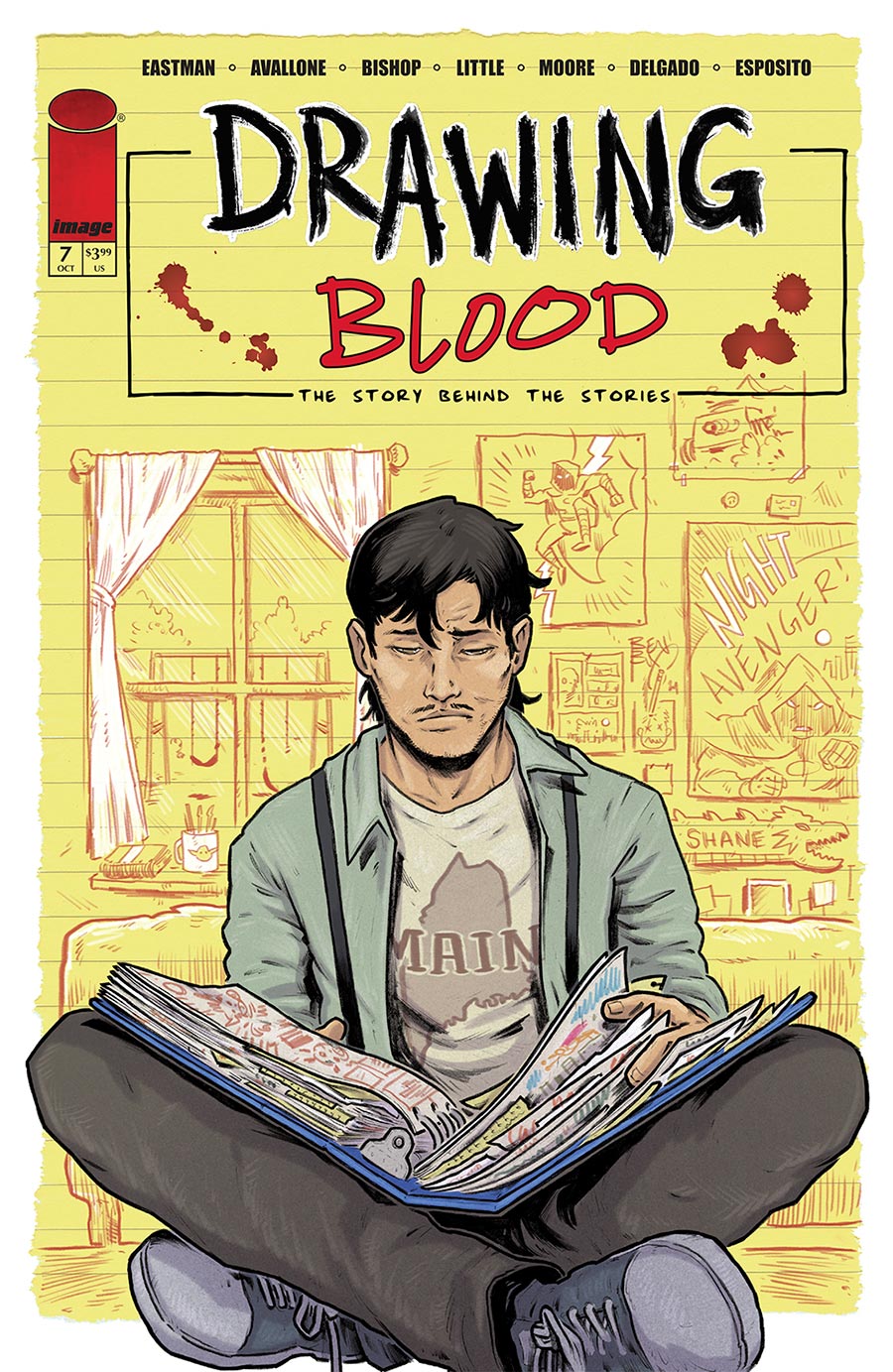 Drawing Blood #7 Cover B Variant Ben Bishop Cover