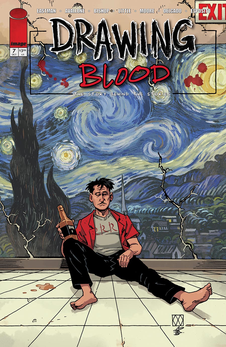 Drawing Blood #7 Cover C Variant Matt Wagner & Brennan Wagner Cover