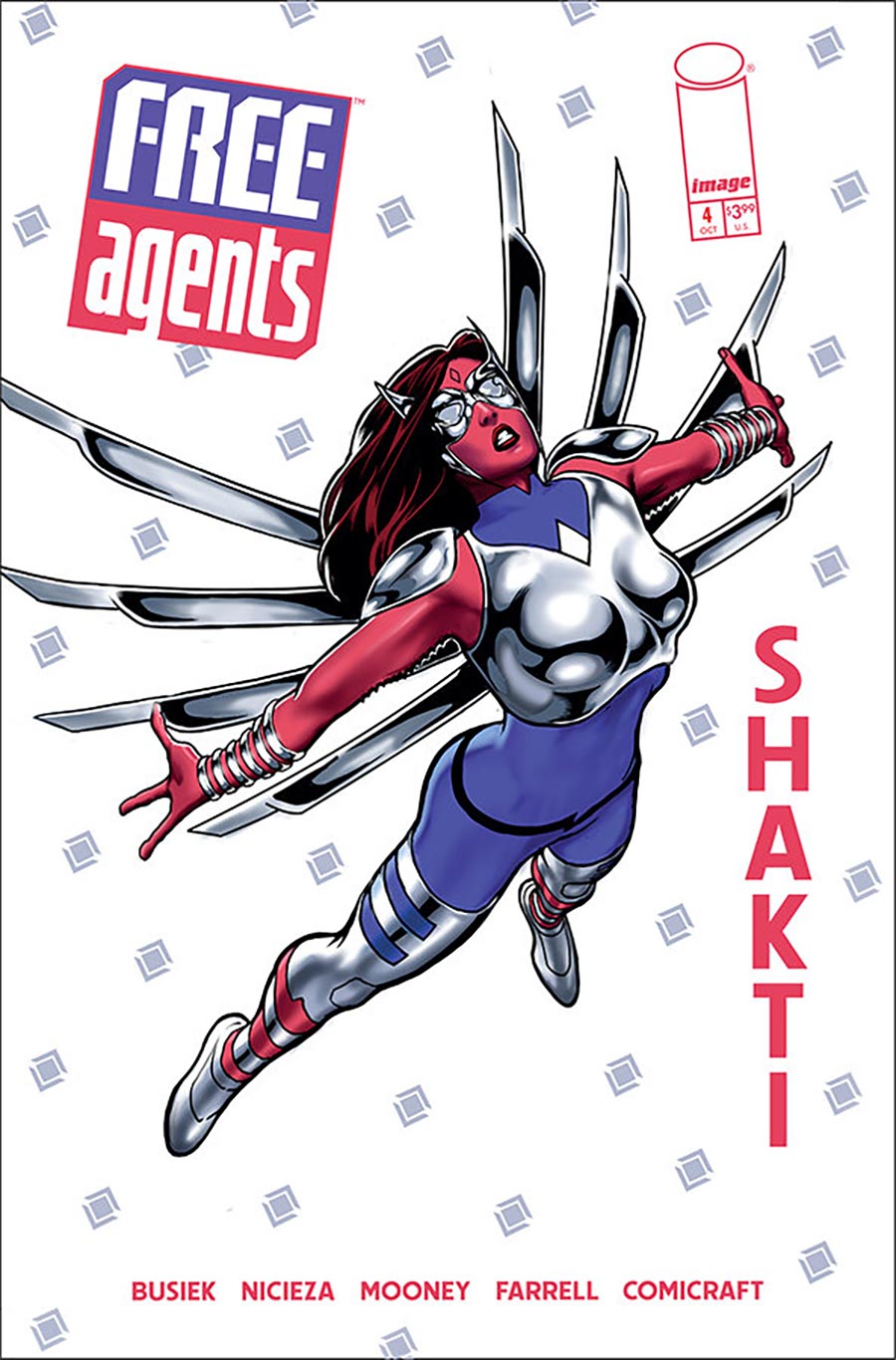 Free Agents #4 Cover B Variant Kevin Maguire Cover