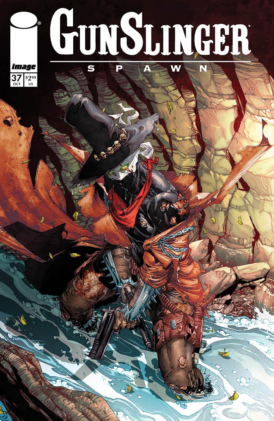 Gunslinger Spawn #37 Cover A Regular Brett Booth Cover