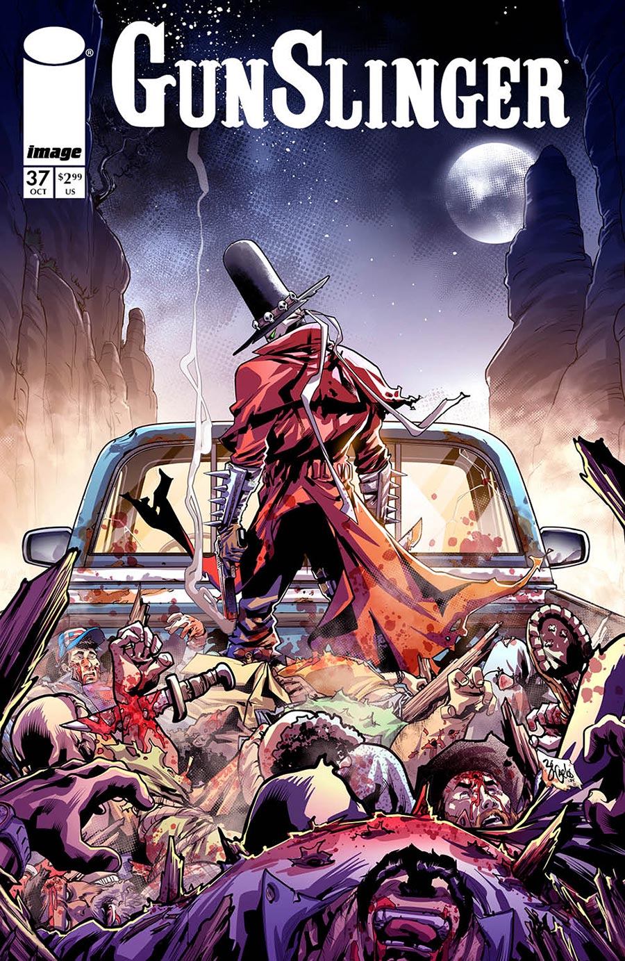 Gunslinger Spawn #37 Cover B Variant Ze Carlos Cover