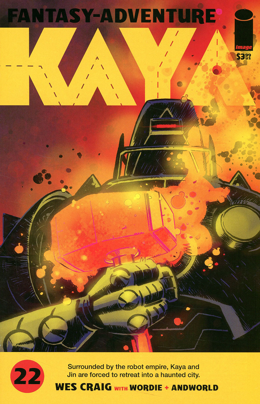 Kaya #22 Cover A Regular Wes Craig Cover