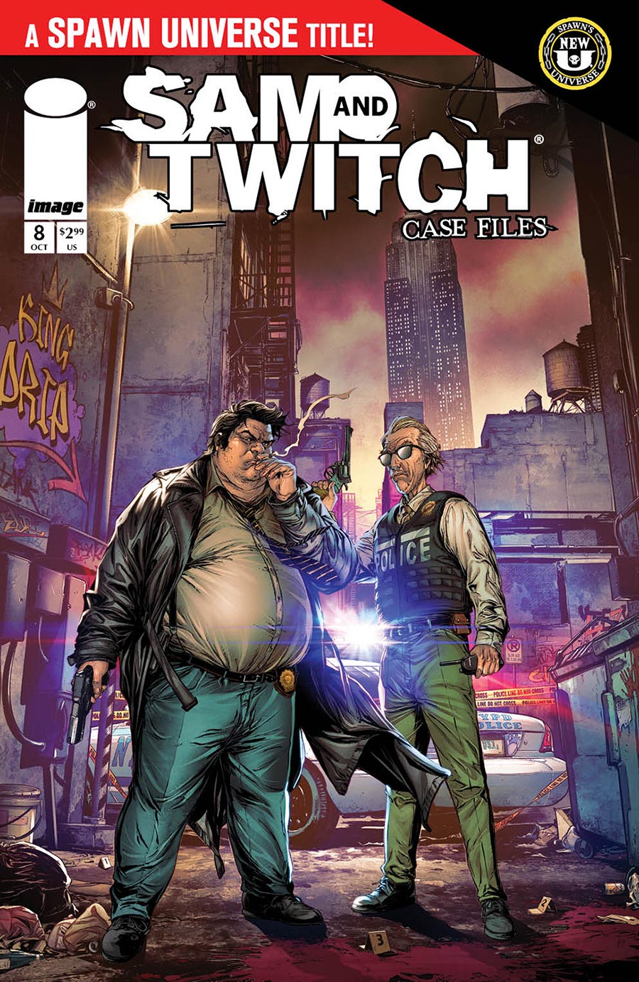 Sam And Twitch Case Files #8 Cover A Regular Raymond Gay Cover