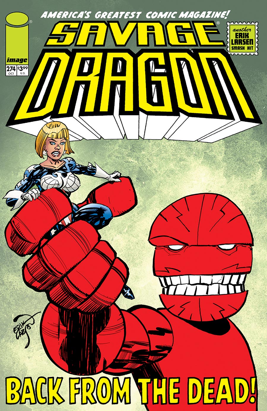 Savage Dragon Vol 2 #274 Cover A Regular Erik Larsen Cover