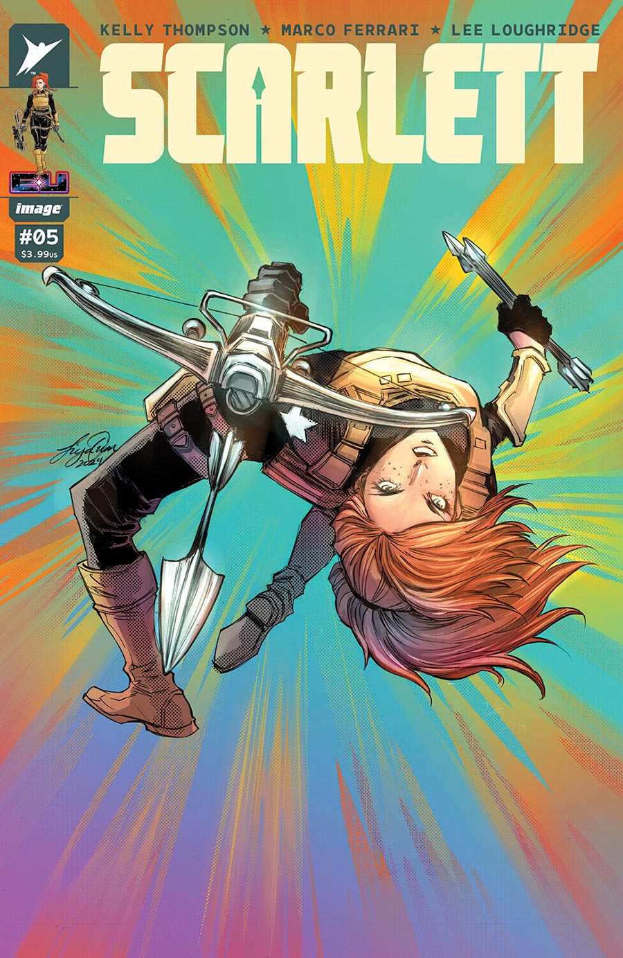 Scarlett (GI Joe) #5 Cover B Variant Siya Oum Cover (Limit 1 Per Customer)