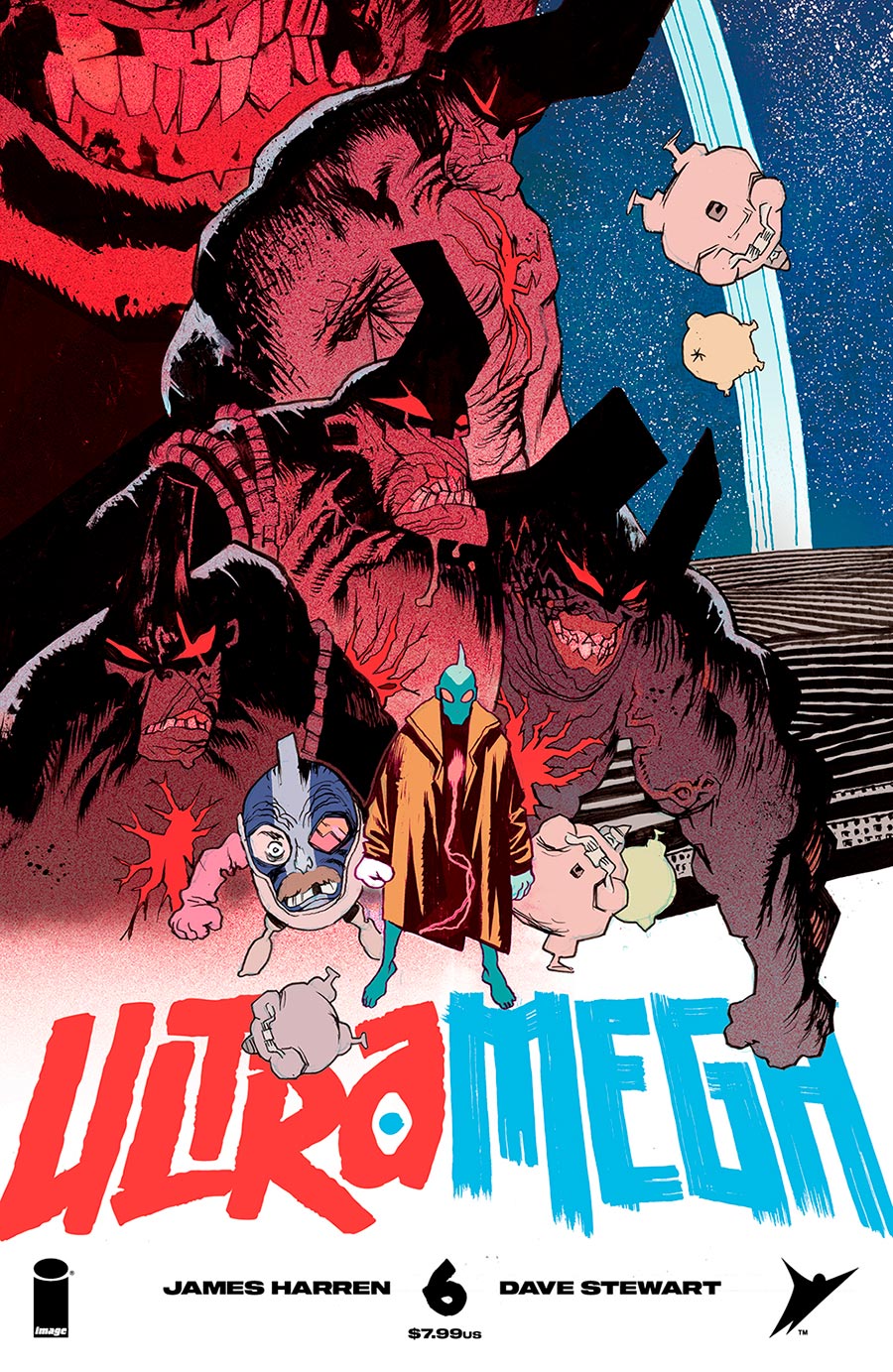 Ultramega By James Harren #6 Cover A Regular James Harren & Dave Stewart Cover