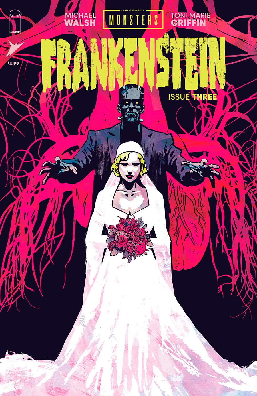 Universal Monsters Frankenstein #3 Cover A Regular Michael Walsh Cover