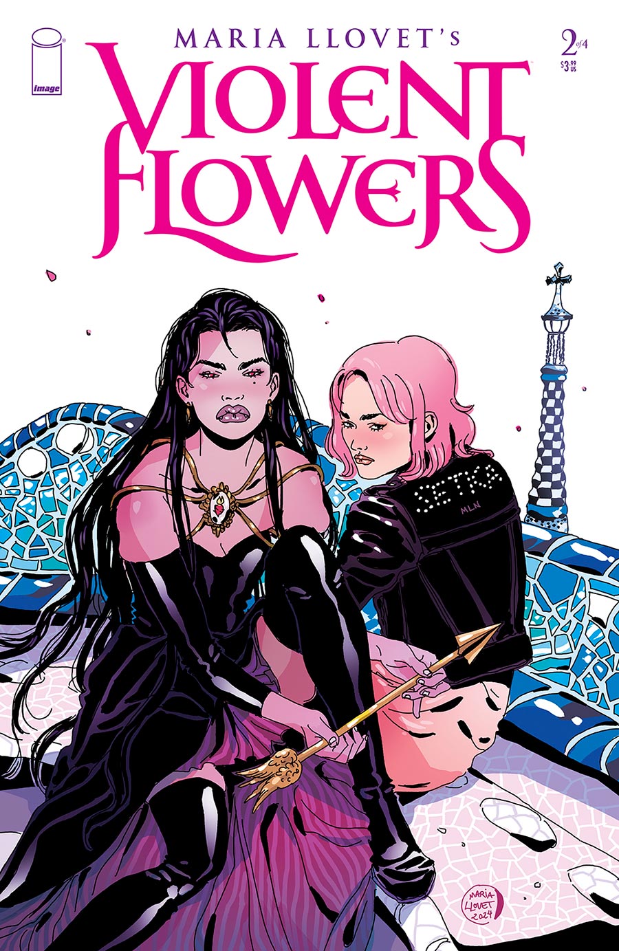 Maria Llovets Violent Flowers #2 Cover A Regular Maria Llovet Cover