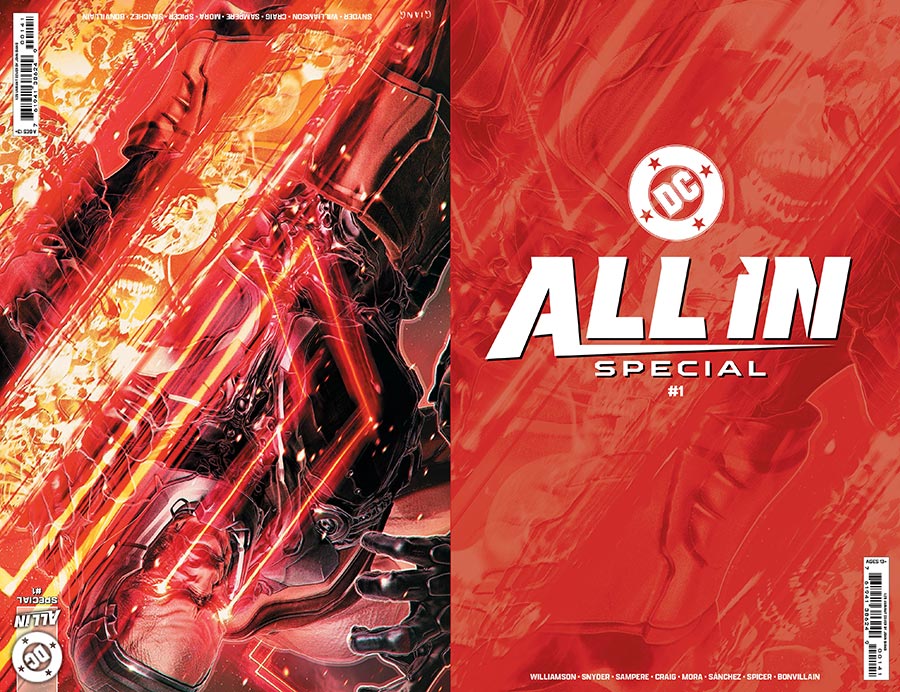 DC All In Special #1 (One Shot) Cover F Incentive John Giang Wraparound Card Stock Variant Cover