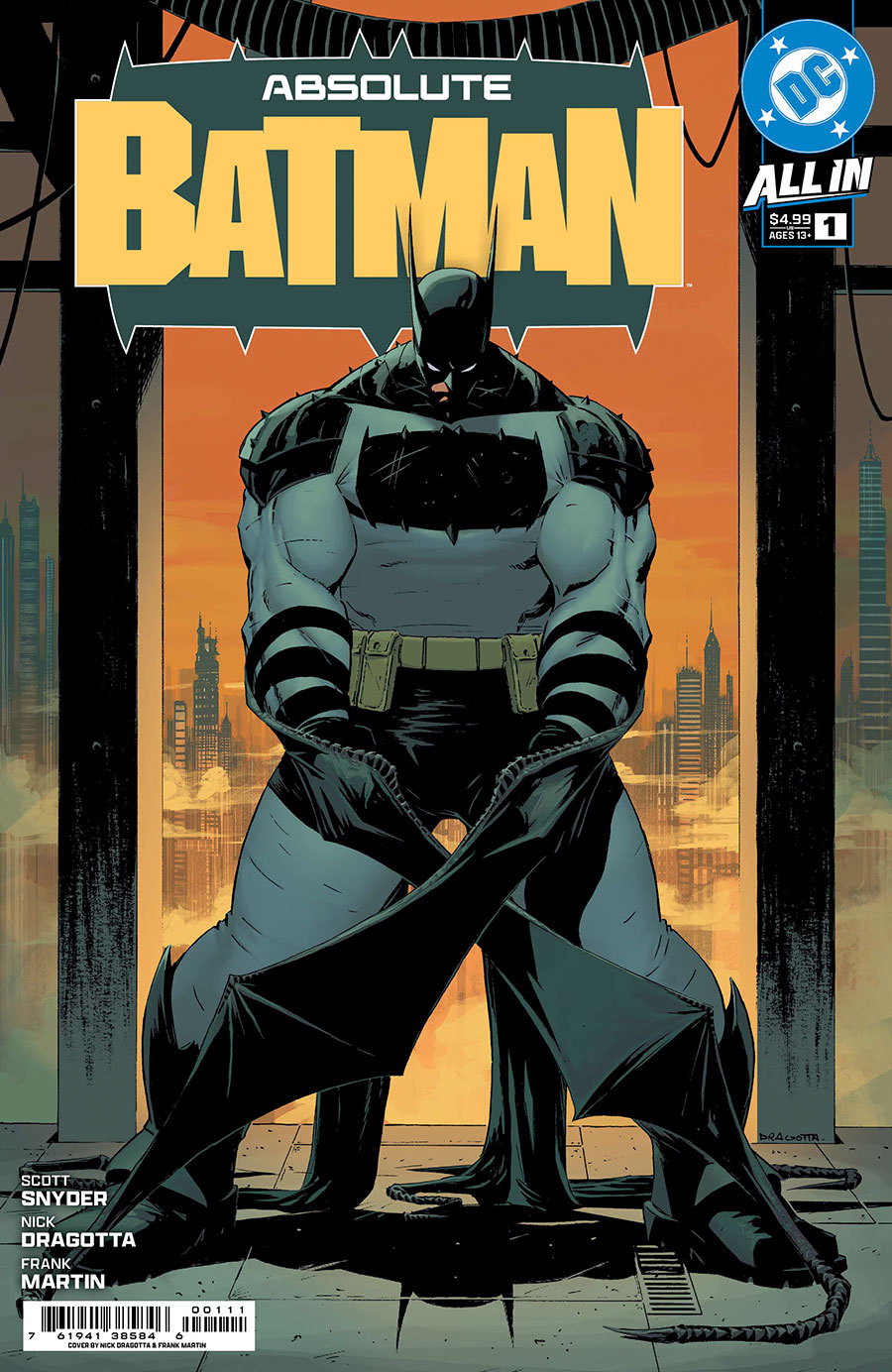 Absolute Batman #1 Cover A Regular Nick Dragotta Cover (DC All In)