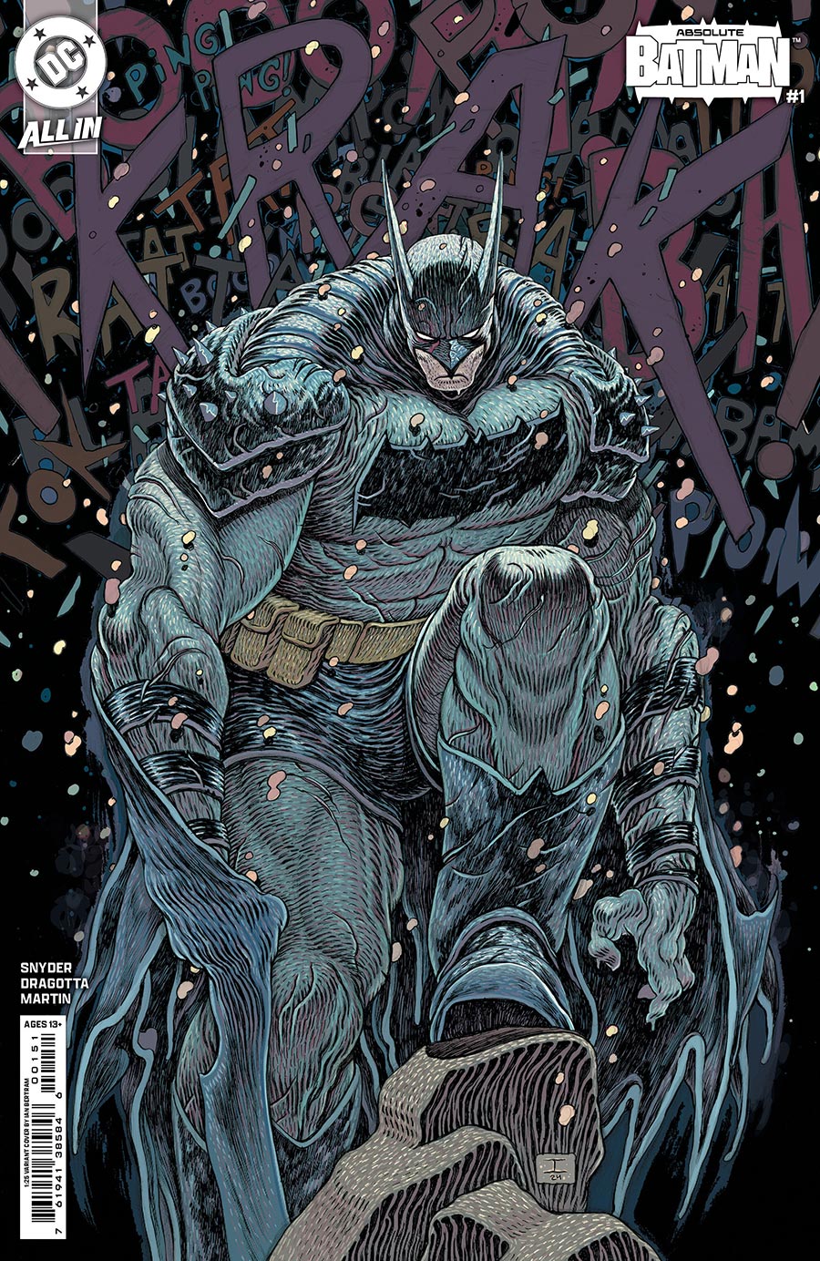 Absolute Batman #1 Cover I Incentive Ian Bertram Card Stock Variant Cover (DC All In)