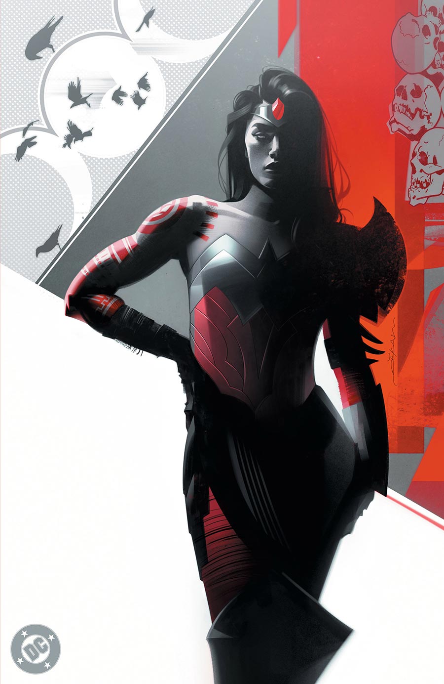 Absolute Wonder Woman #1 Cover I Incentive Jeff Dekal Virgin Card Stock Variant Cover (DC All In)(Limit 1 Per Customer)