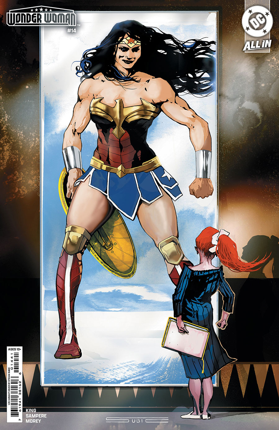 Wonder Woman Vol 6 #14 Cover F Incentive Stevan Subic Card Stock Variant Cover (DC All In)